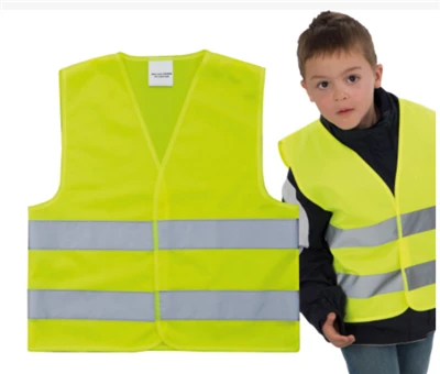 EN1150 Kids Reflective Safety Vest fyrir umferðaröryggi